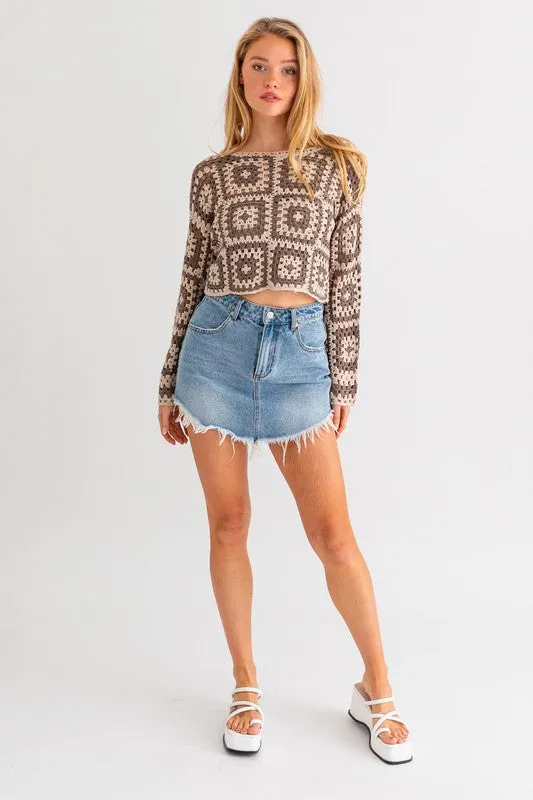 Iris Crochet Top