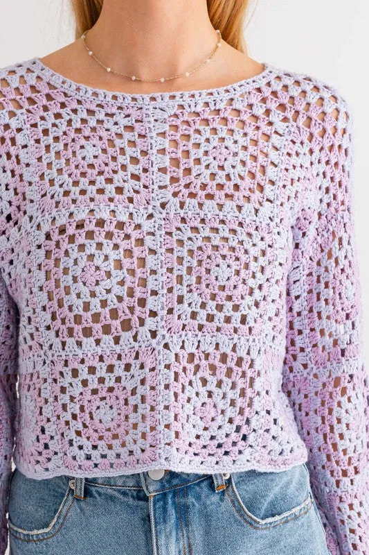 Iris Crochet Top