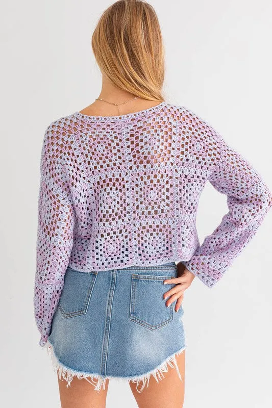 Iris Crochet Top
