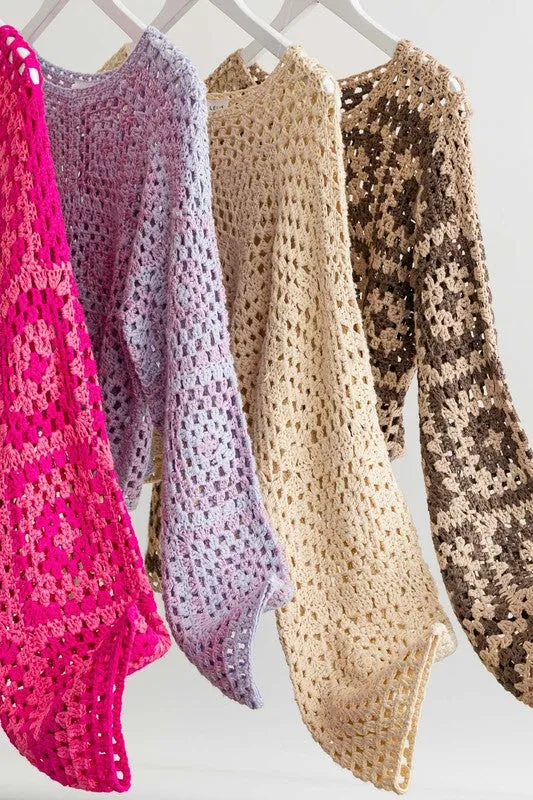 Iris Crochet Top
