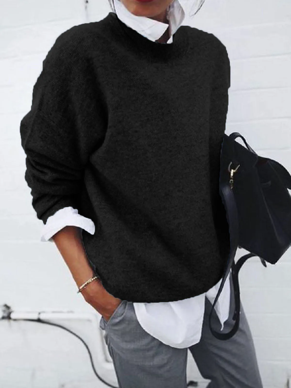Ivyshape | Casual and Fashionable Winter Pullover