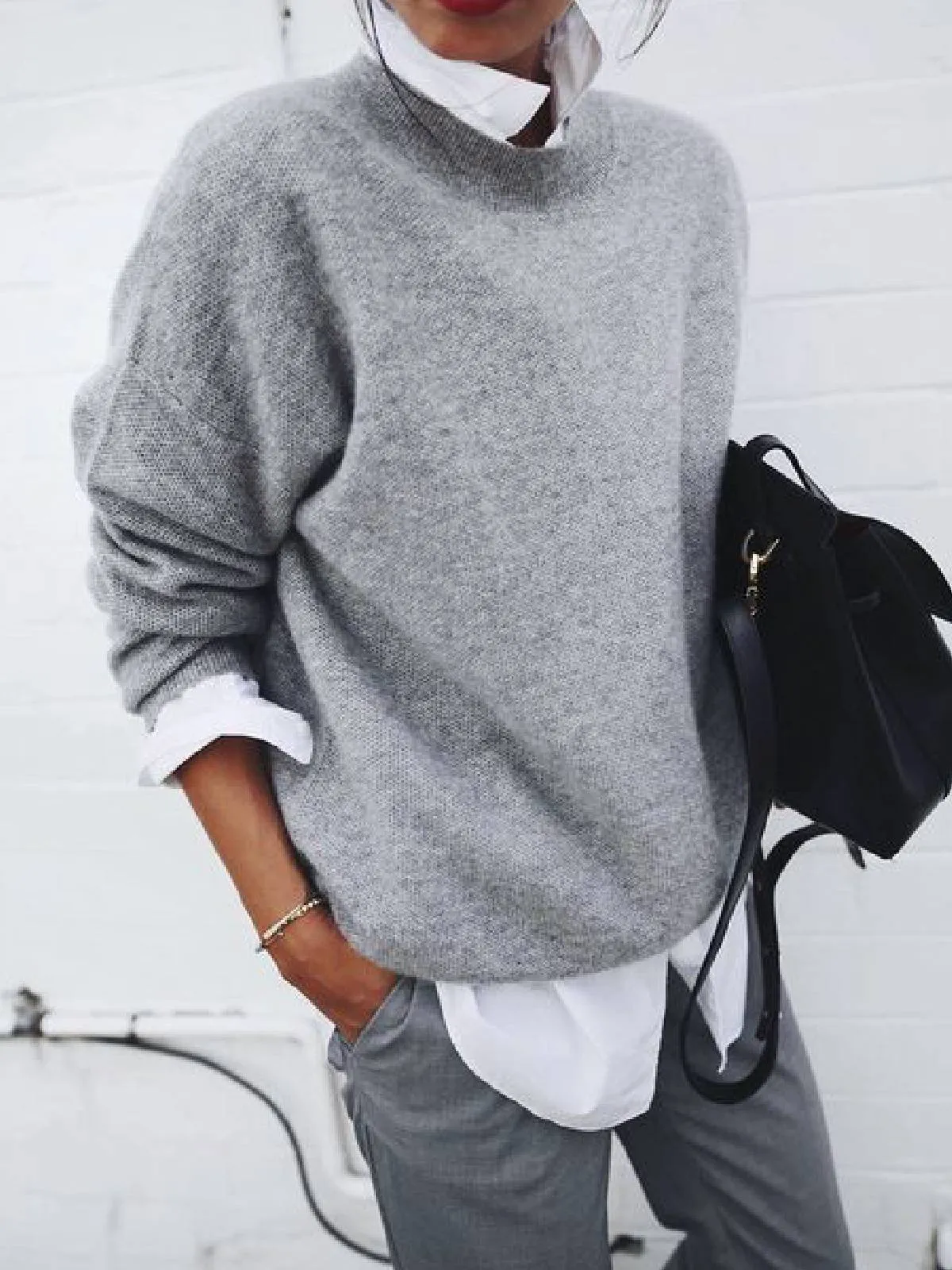 Ivyshape | Casual and Fashionable Winter Pullover