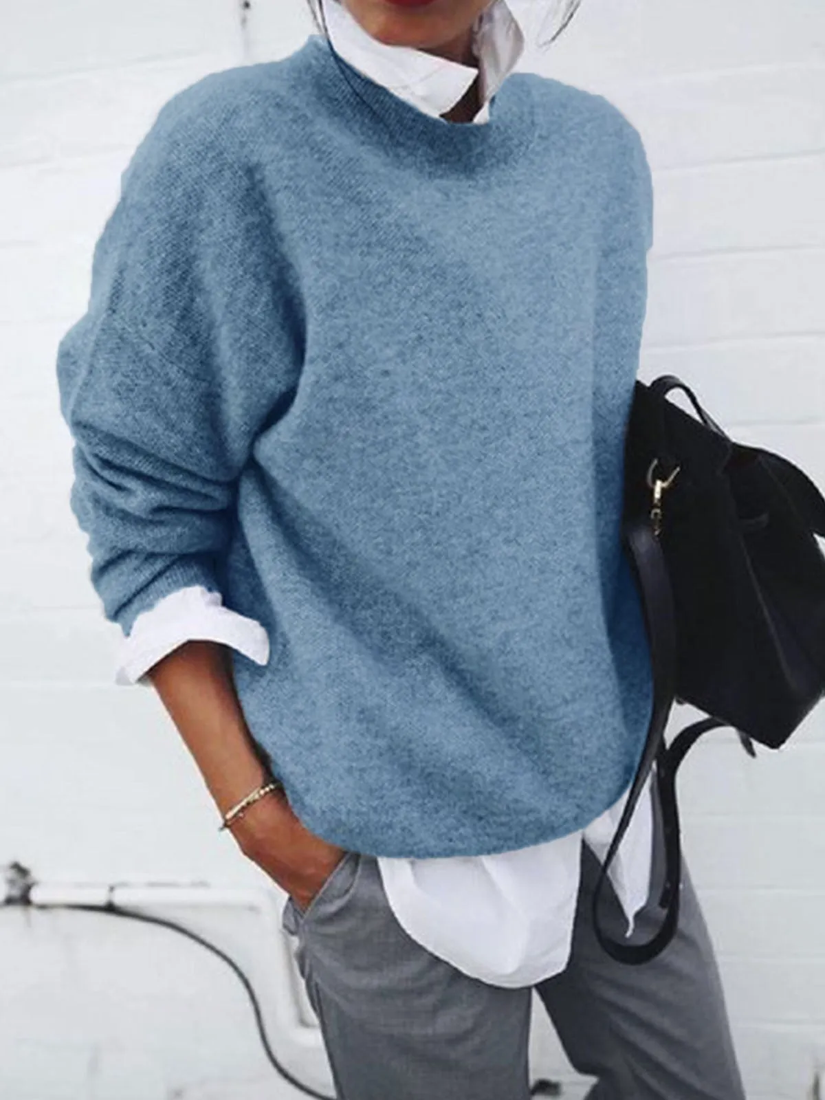 Ivyshape | Casual and Fashionable Winter Pullover