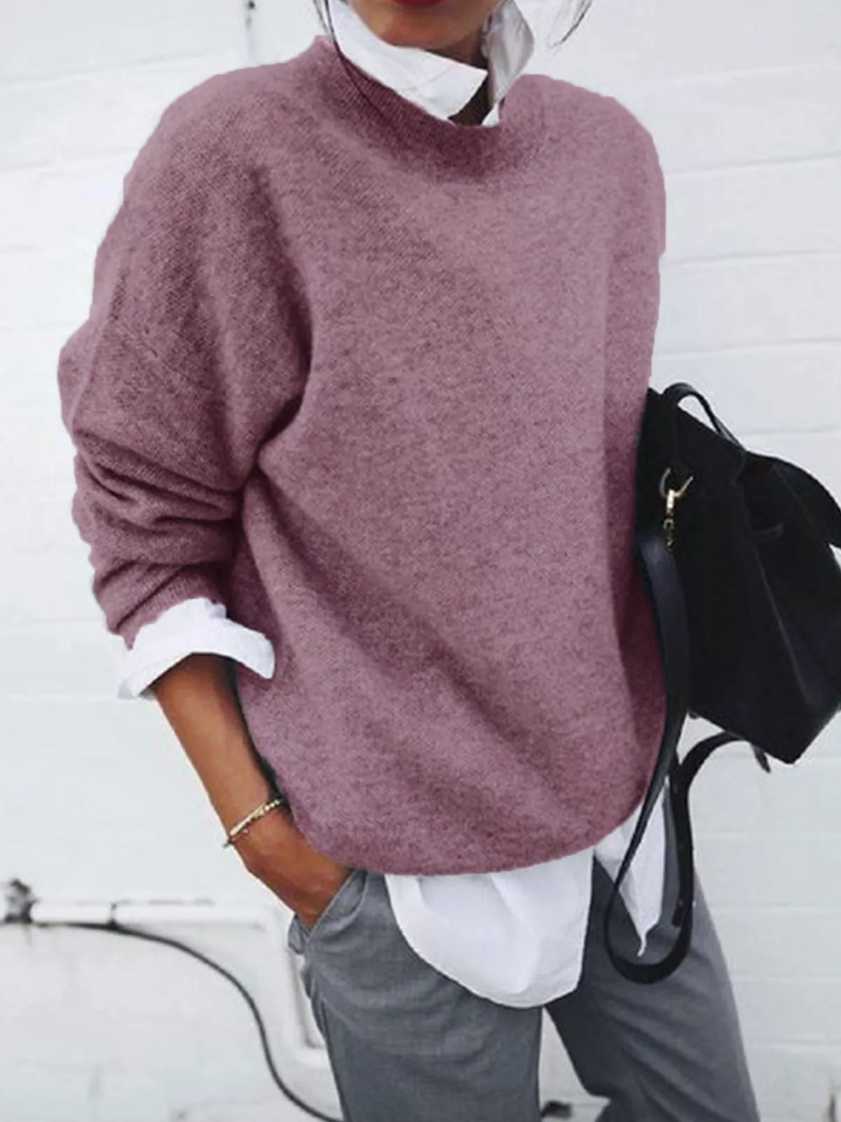 Ivyshape | Casual and Fashionable Winter Pullover