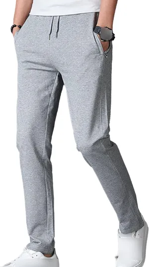 JEShifangjiusu Mens Pants Cargo Joggers Sweatpants Casual Drawstring Waist Beach Pant Slim Fit Chino Trousers With Pockets