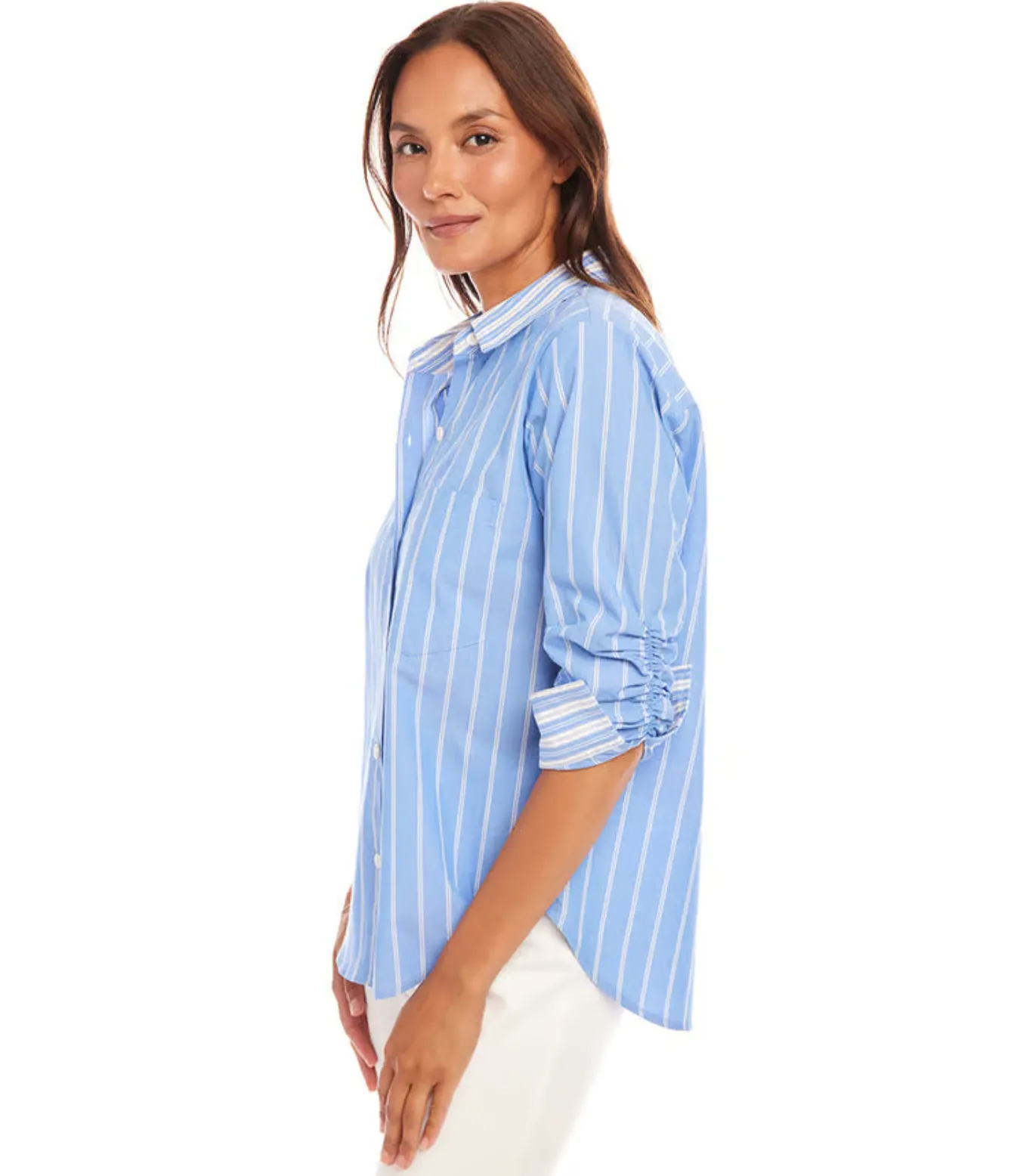Karen Kane Prepped Step Blouse