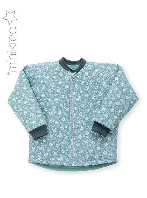 Kids Quilted Jacket - Minikrea - Pattern - 2-12 Years