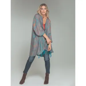 KIMONO W/ FRINGE