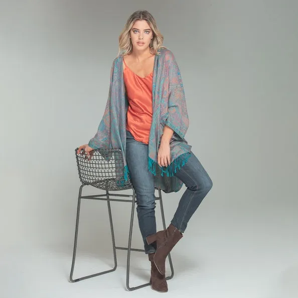 KIMONO W/ FRINGE