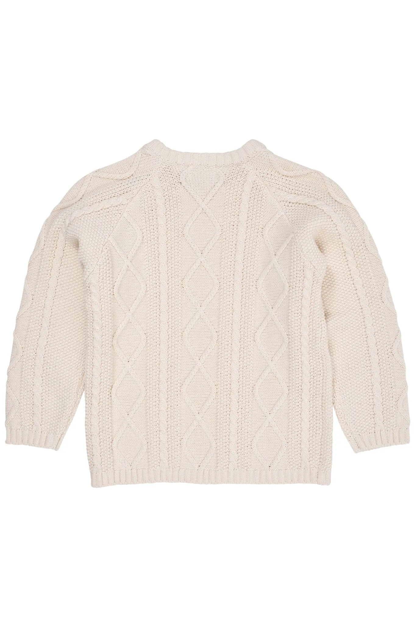 KNITTED JUMPER - CREAM