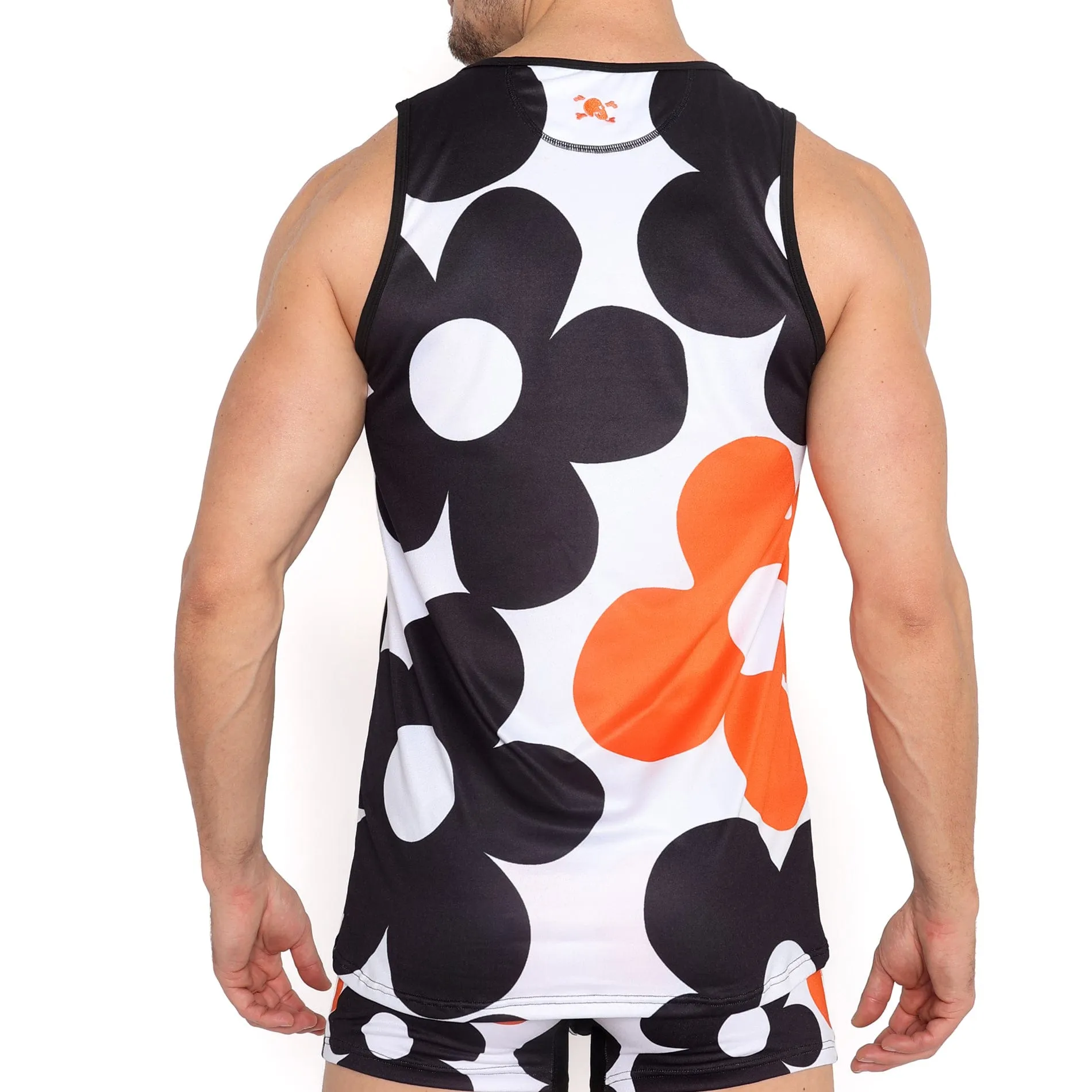 Large Graphic Floral Tank