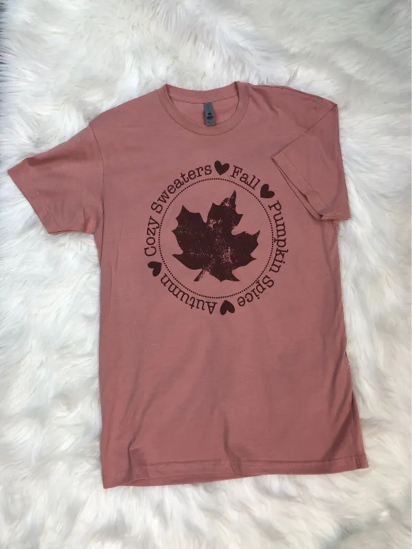Leaf circle tee