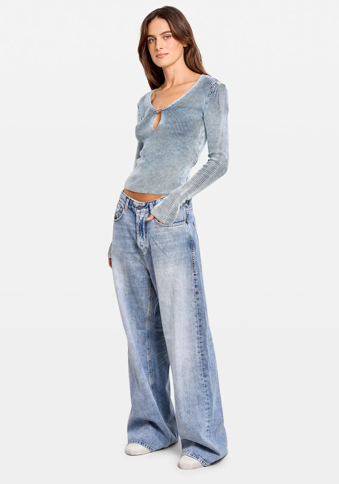 M TERI LS TOP BLUE
