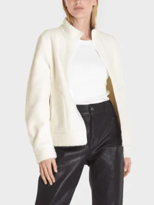 Marc Cain Sports T Off White Cosy Fleece Jacket TS 31.31 J59 COL 110