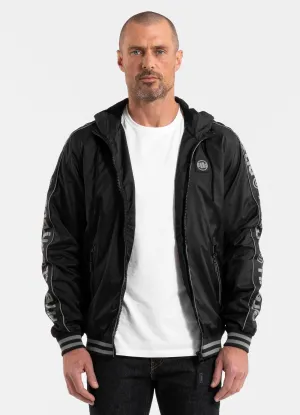 Men's hooded jacket Whitewood - Black
