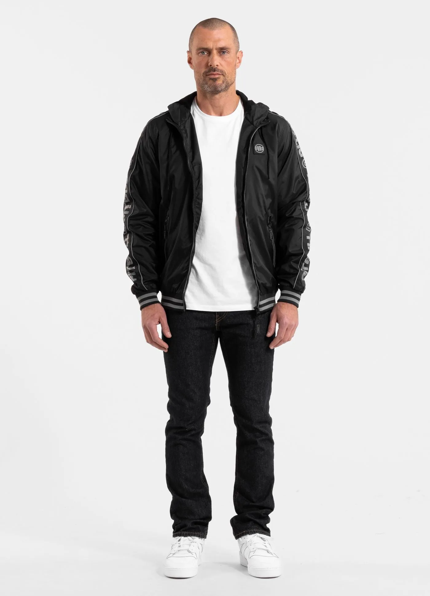 Men's hooded jacket Whitewood - Black