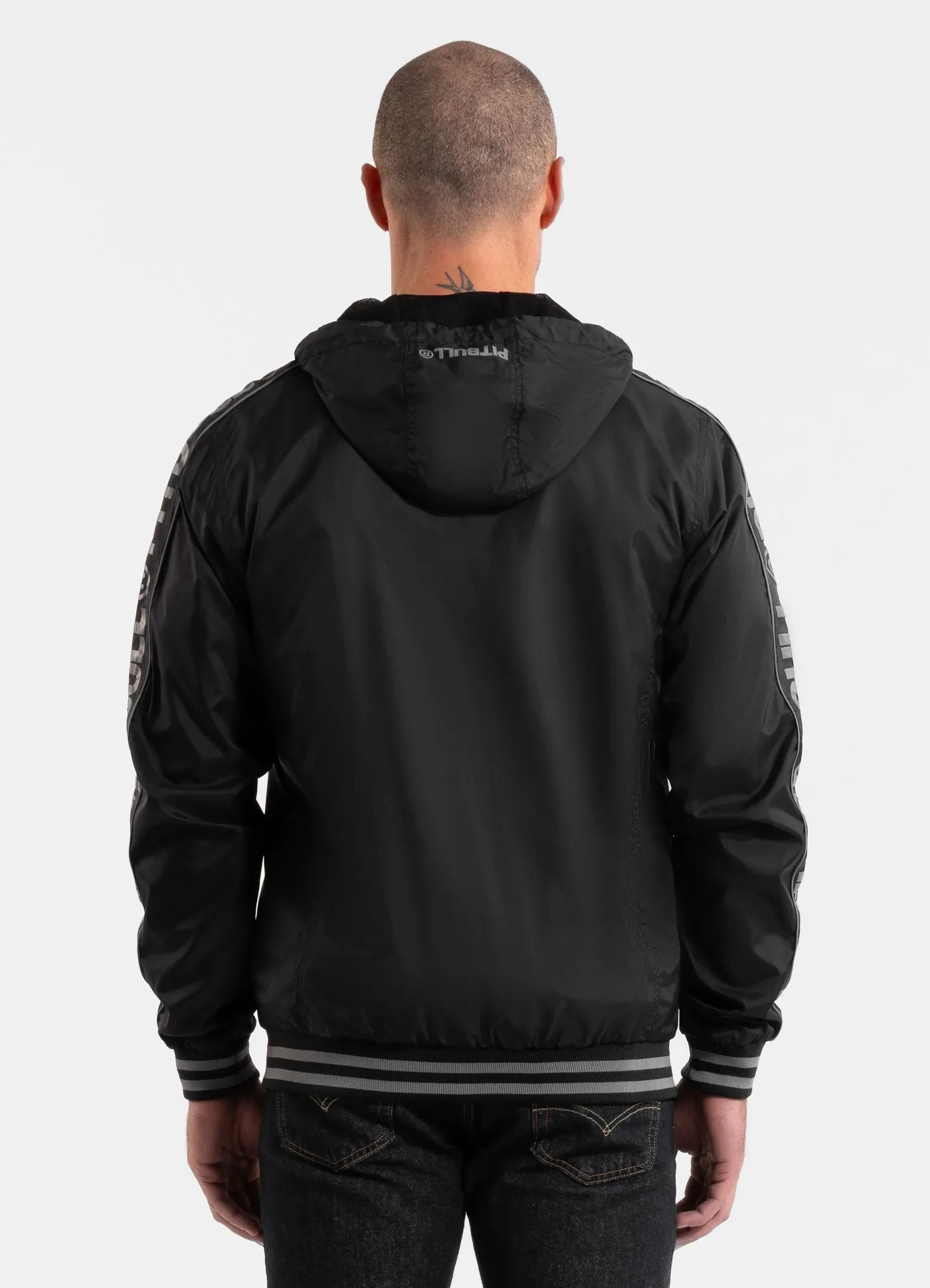 Men's hooded jacket Whitewood - Black