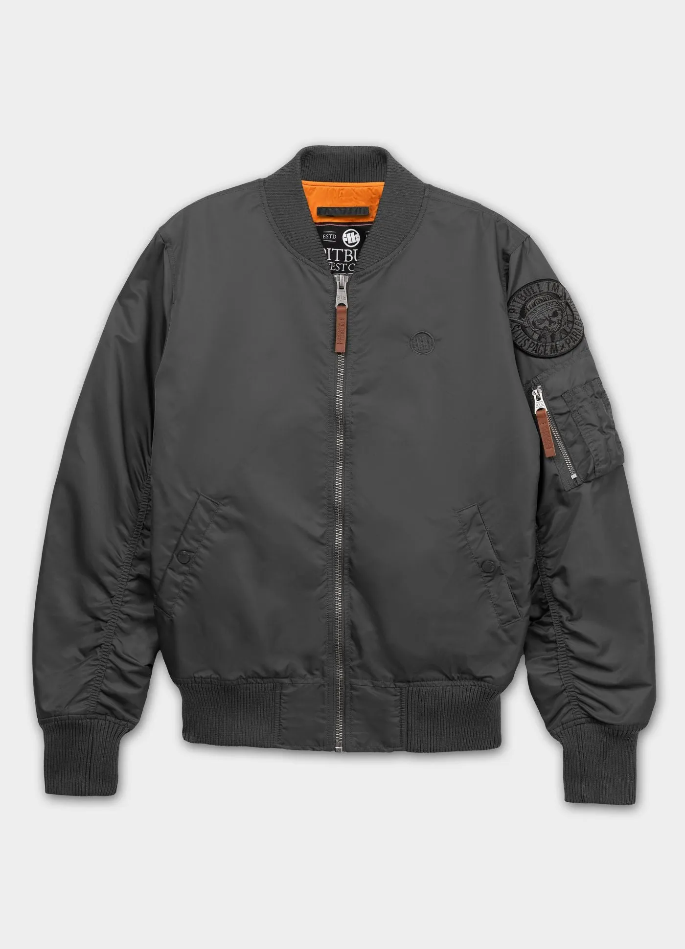 Men's jacket MA-1 Logo - Graphite