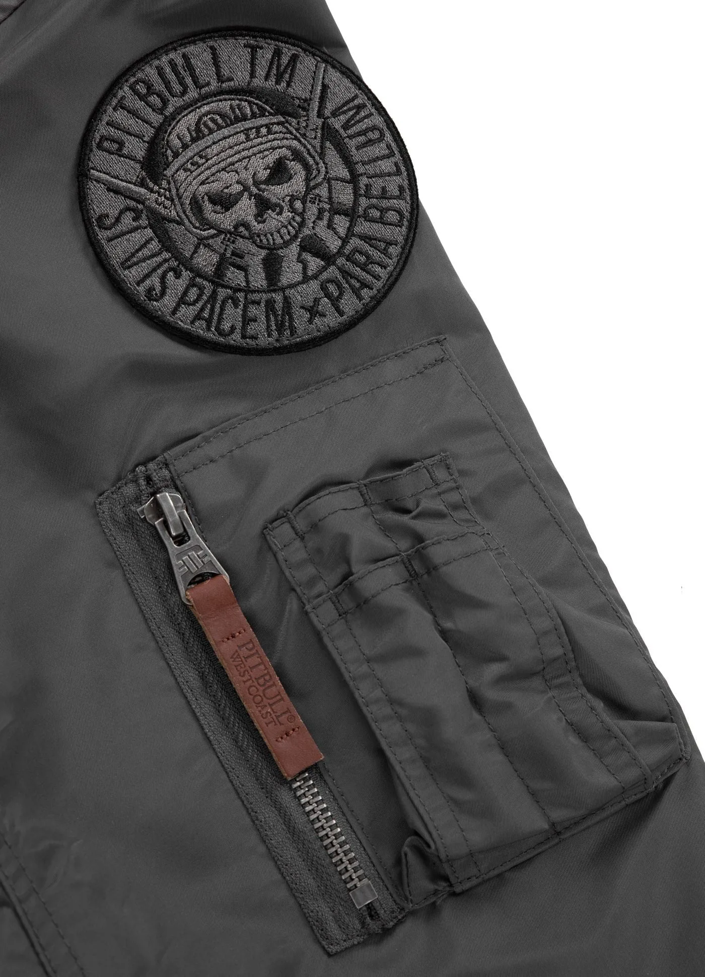 Men's jacket MA-1 Logo - Graphite