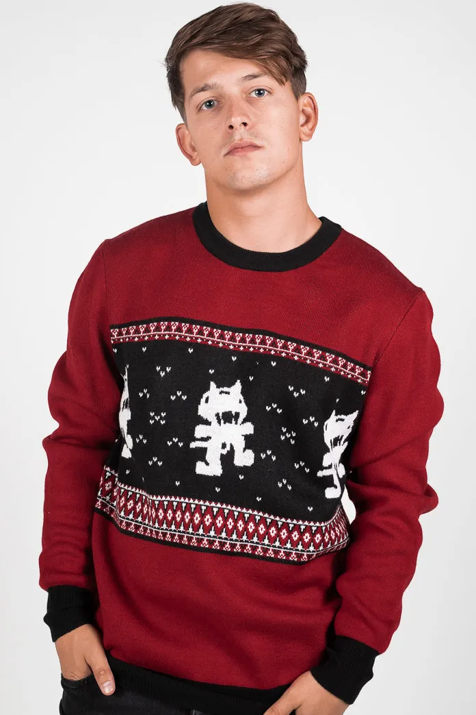 Monstercat Holiday Intarsia Sweater