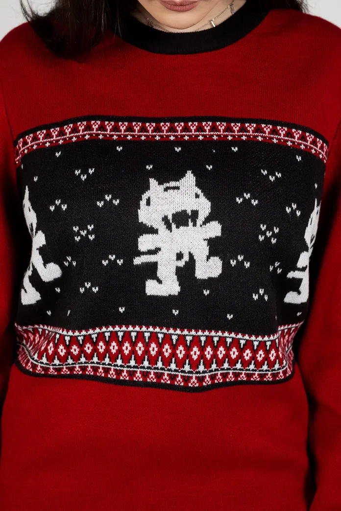 Monstercat Holiday Intarsia Sweater