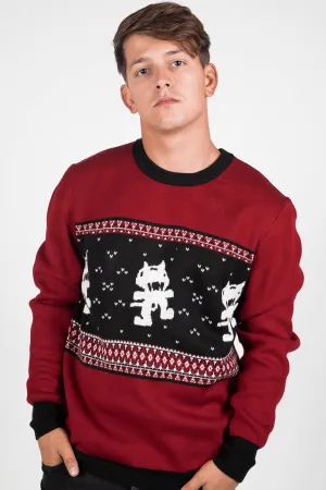 Monstercat Holiday Intarsia Sweater