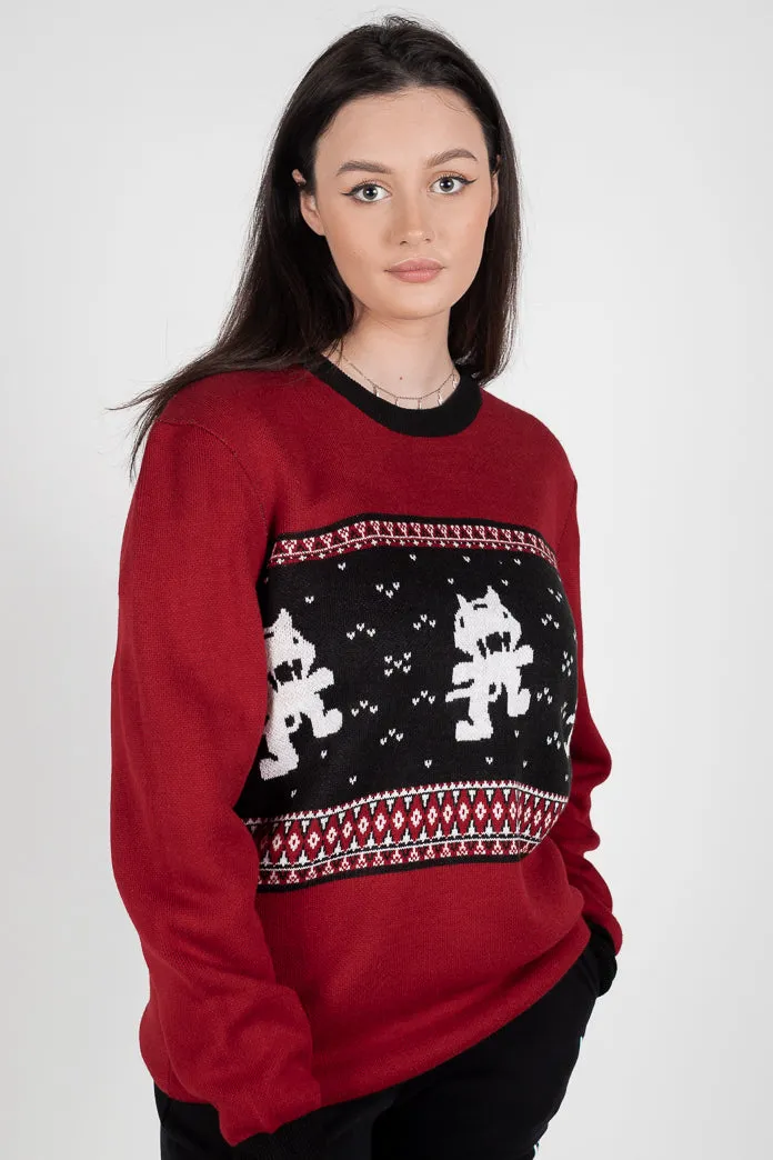 Monstercat Holiday Intarsia Sweater