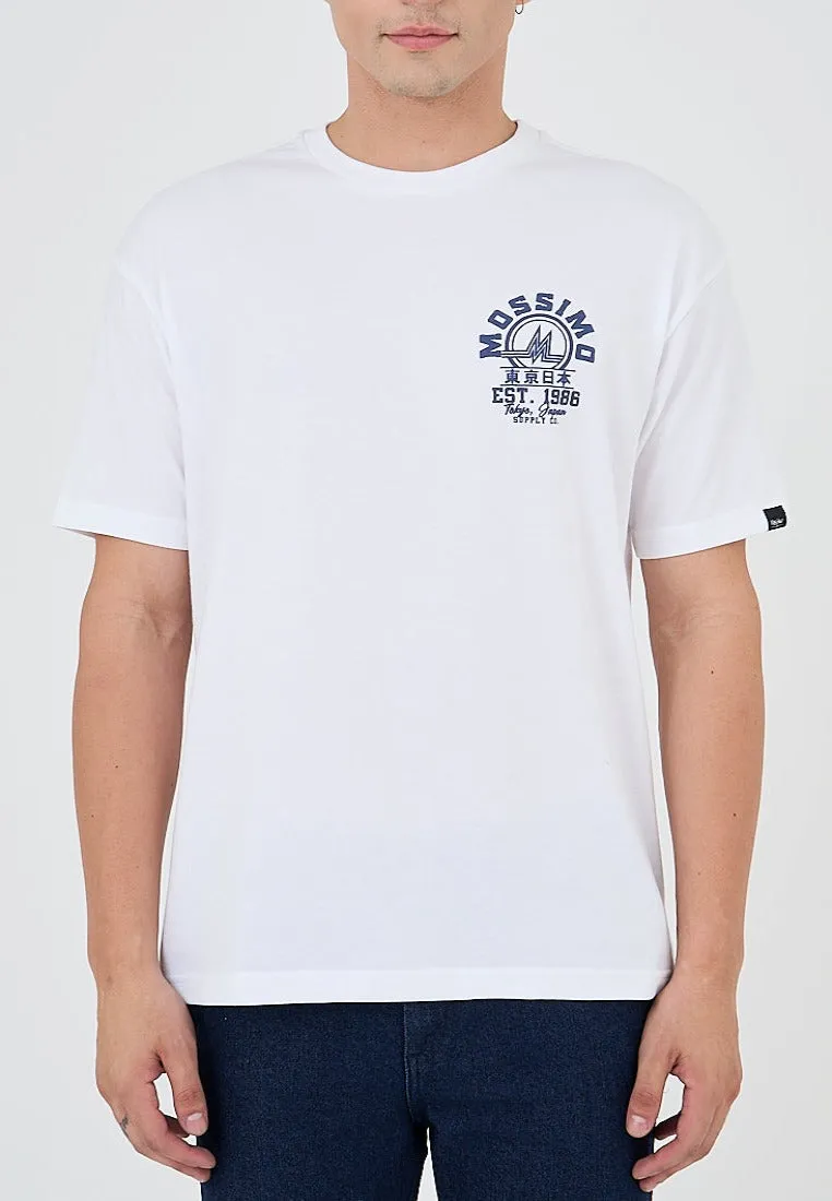 Mossimo Anthony White Urban Fit Tee