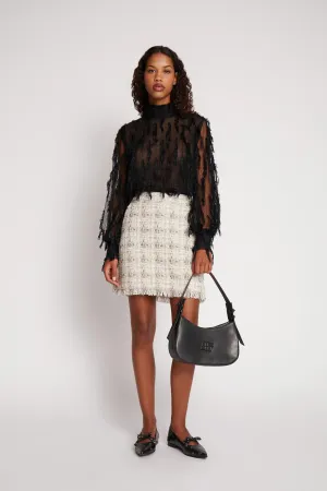 MUNTHE SKALLO TOP BLACK