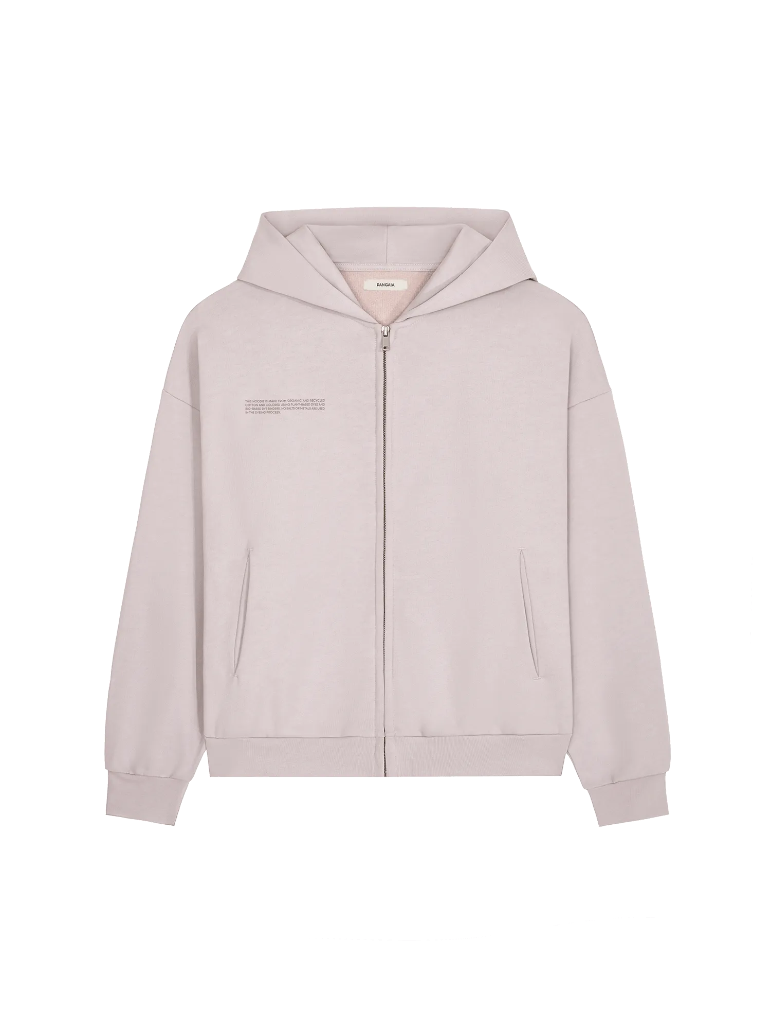 Natural Dye Oversized Hoodie—daylight purple