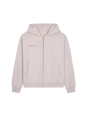 Natural Dye Oversized Hoodie—daylight purple
