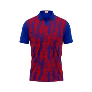 Next Print Customized Polo Neck Royal Blue Jersey NPTS11