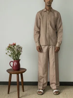 Pink Regular Fit Tailored Shirt