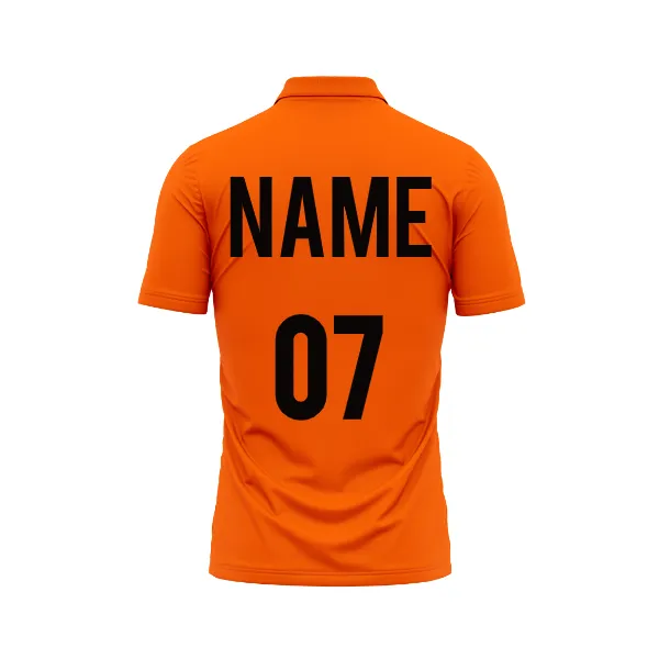 Polo Neck Printed Jersey Orange NP5000030-1 yogi