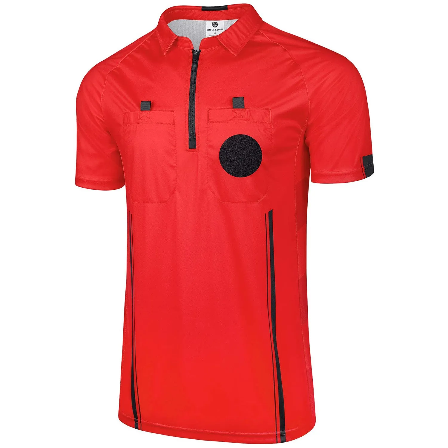 Pro Soccer Referee Jersey Short Sleeve Ref Shirts