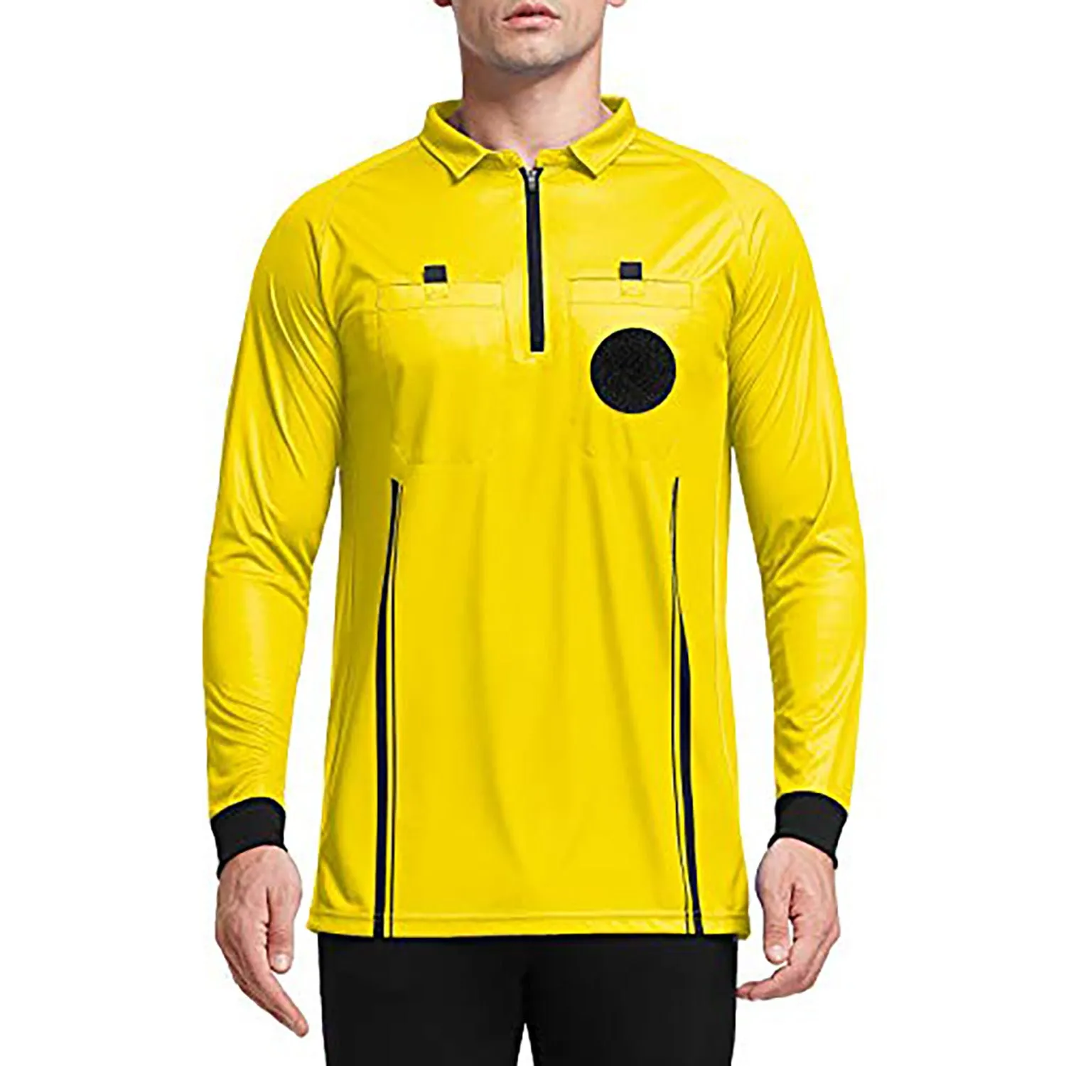 Pro Soccer Referee Jersey Short Sleeve Ref Shirts