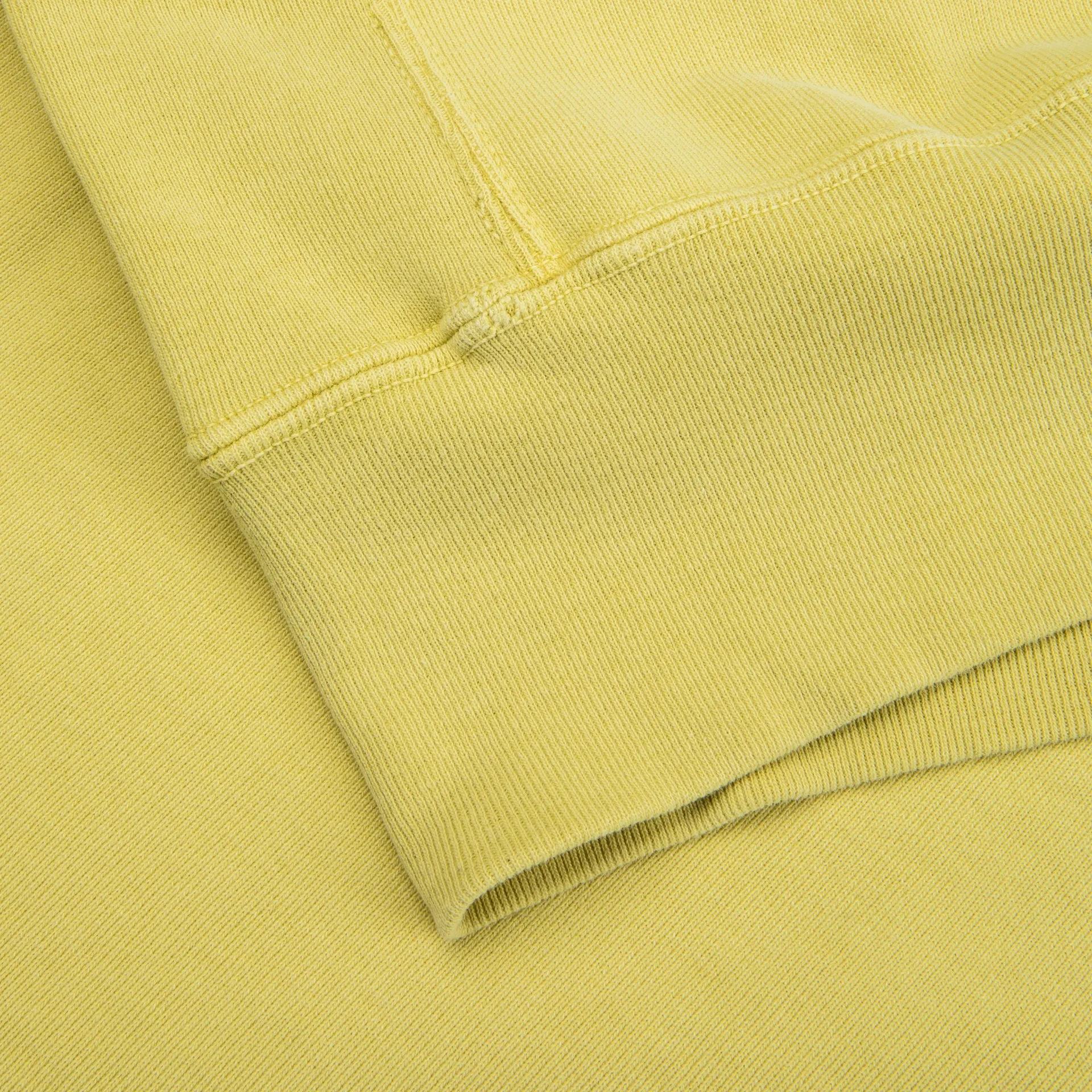 Remi Relief Special Finish Fleece Crew neck sweater yellow