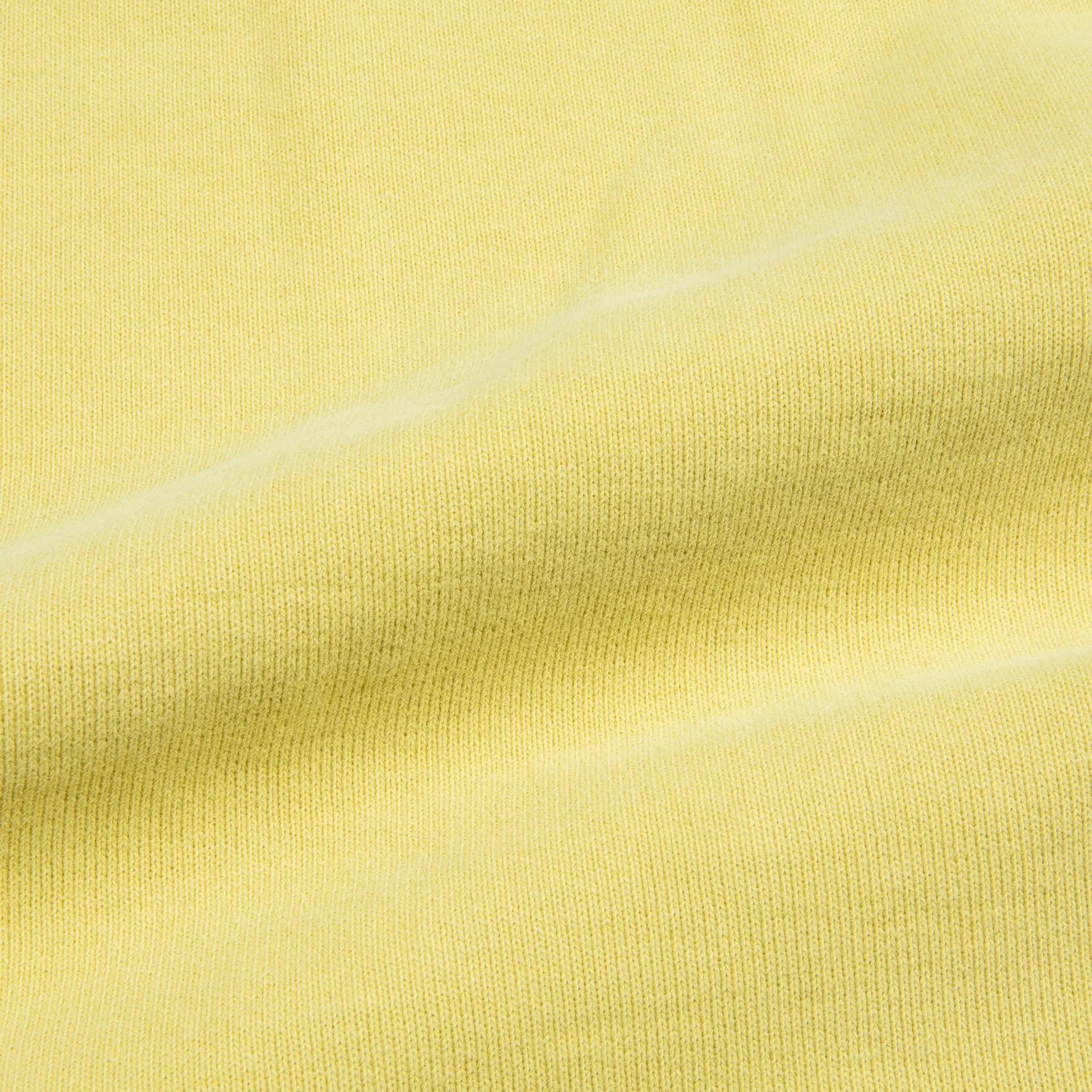 Remi Relief Special Finish Fleece Crew neck sweater yellow