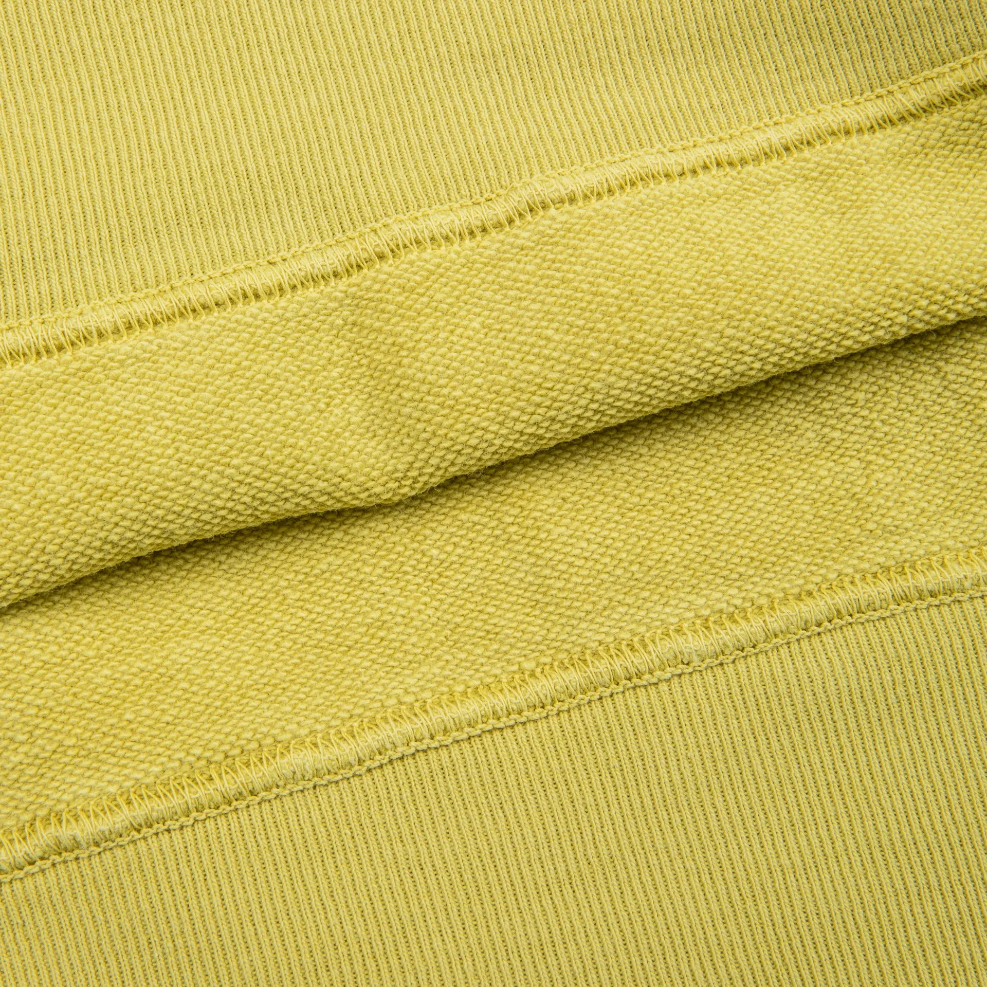 Remi Relief Special Finish Fleece Crew neck sweater yellow