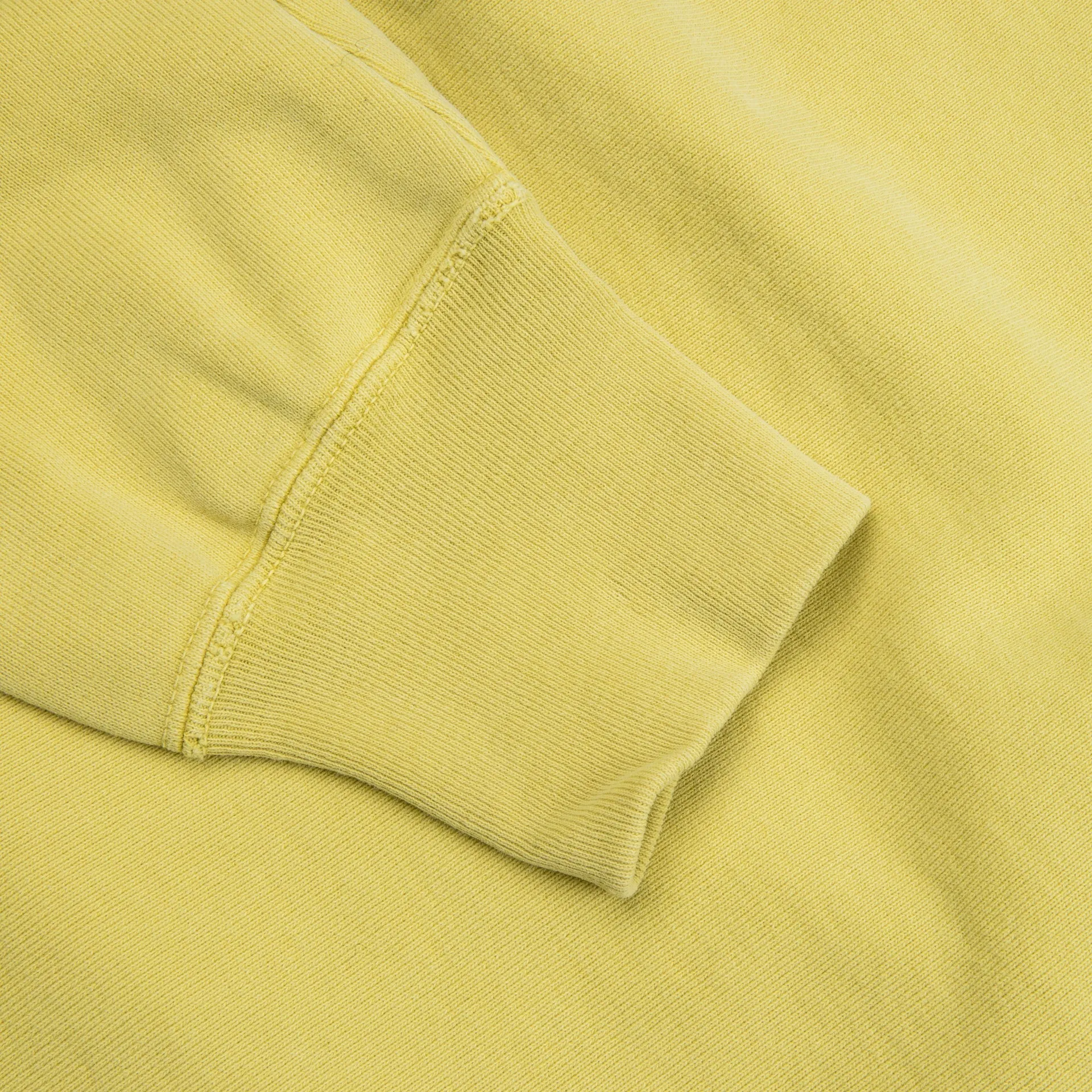 Remi Relief Special Finish Fleece Crew neck sweater yellow