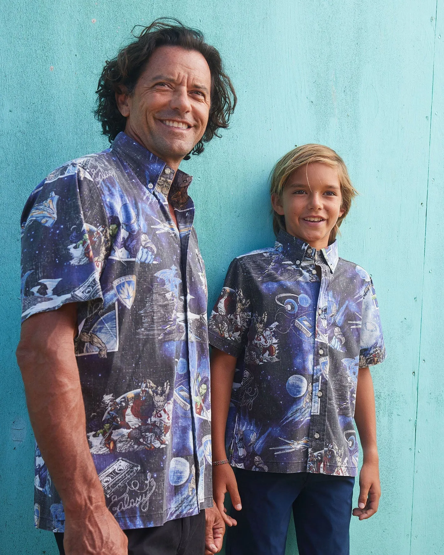 Reyn Spooner x Guardians Of The Galaxy Tailored Shirt - Galaxy