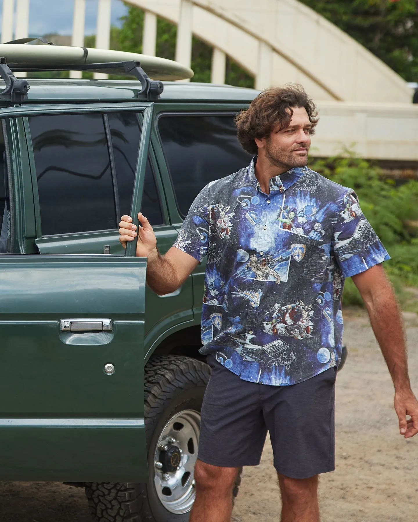 Reyn Spooner x Guardians Of The Galaxy Tailored Shirt - Galaxy