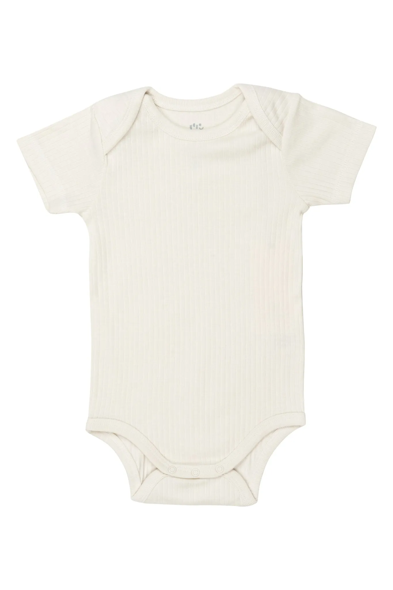 RIB JERSEY SHORT SLEEVE BODY - CREAM