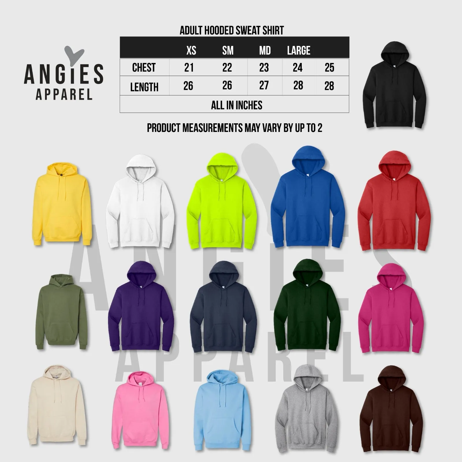 Se Chingona, Agradecida, Positiva Hoodie