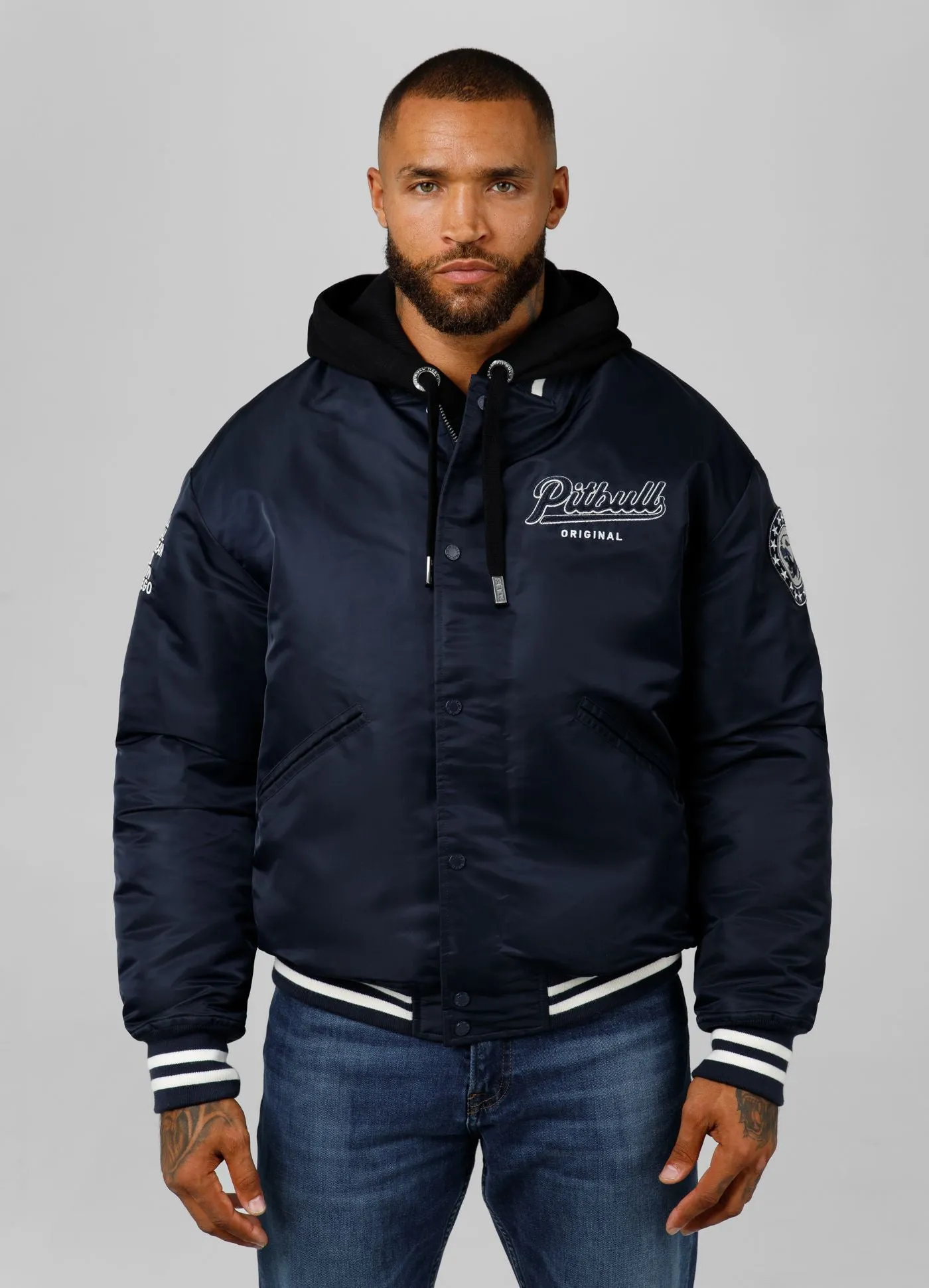 Seabridge Bomber Jacket - Dark Navy