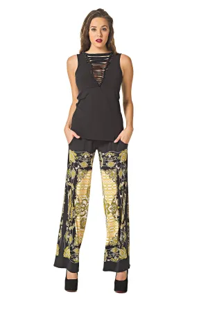 S/L V Braided Front Top