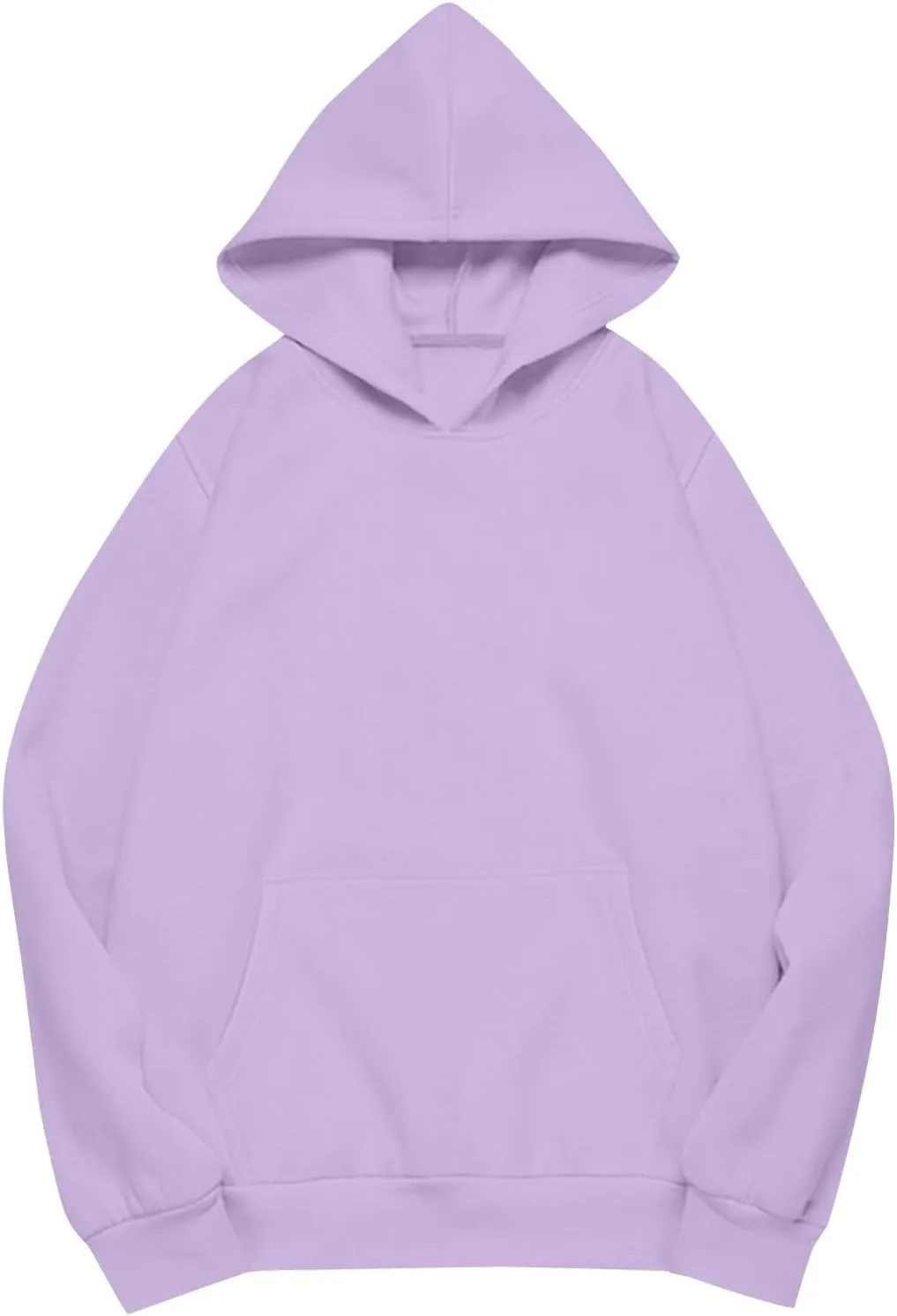 slqdgmryz Oversized Sweatshirt for Women Fleece Preppy Cozy Cute Hoodies Y2k Soft Drop Shoulder Plain Hoodie with Pockets