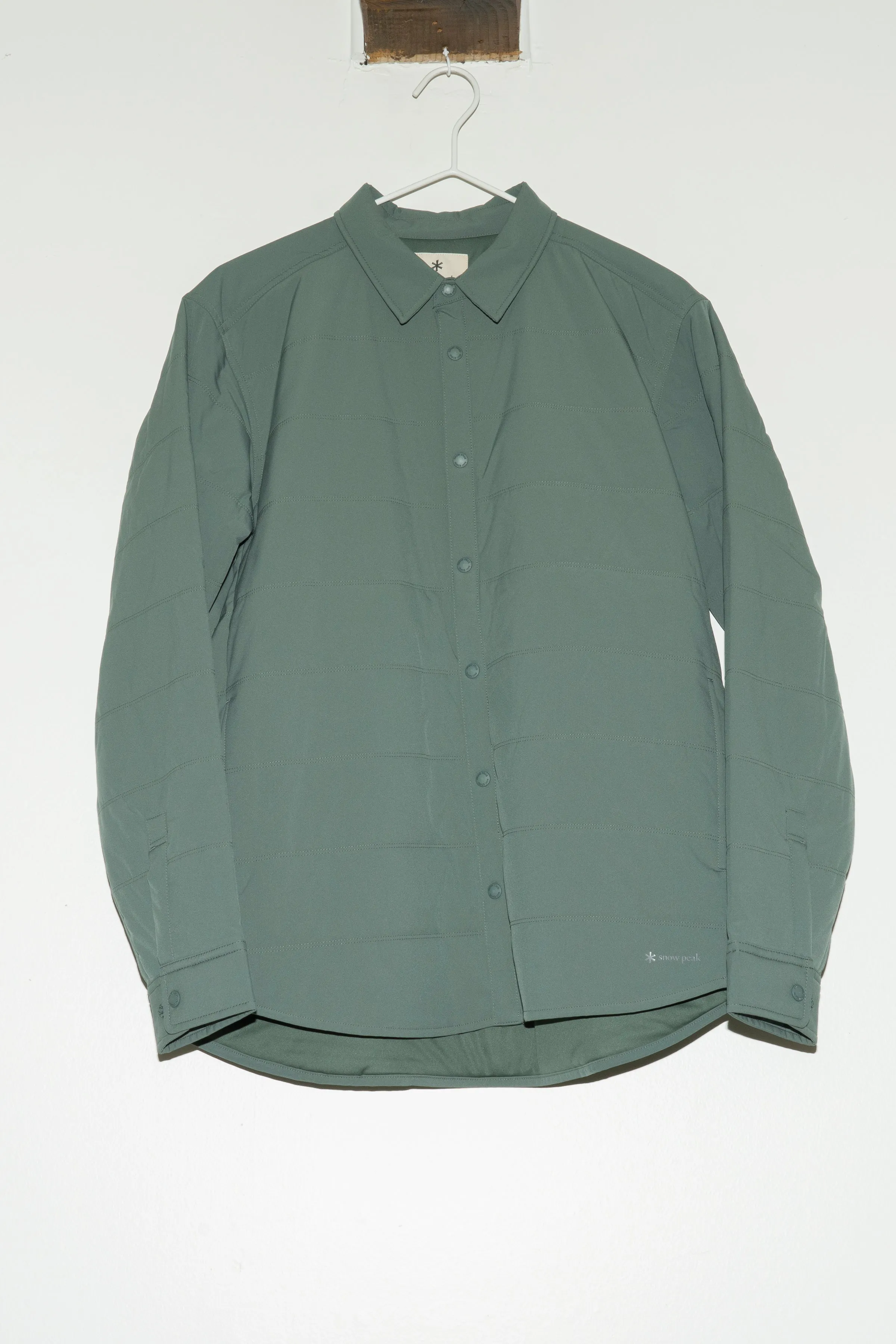 SNOW PEAK - FLEXIBLE INSULATED SHIRT IN FOLIAGE