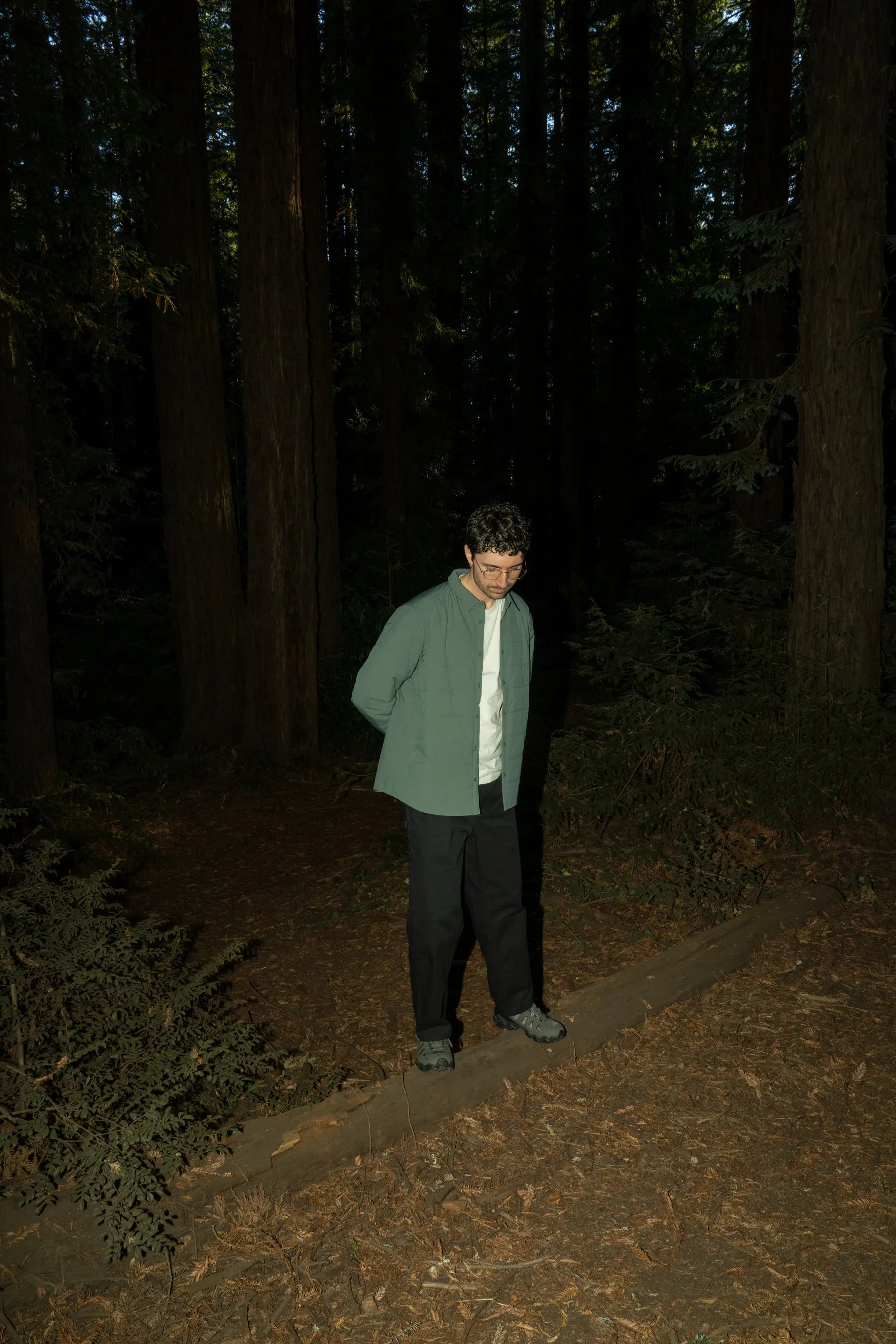 SNOW PEAK - FLEXIBLE INSULATED SHIRT IN FOLIAGE