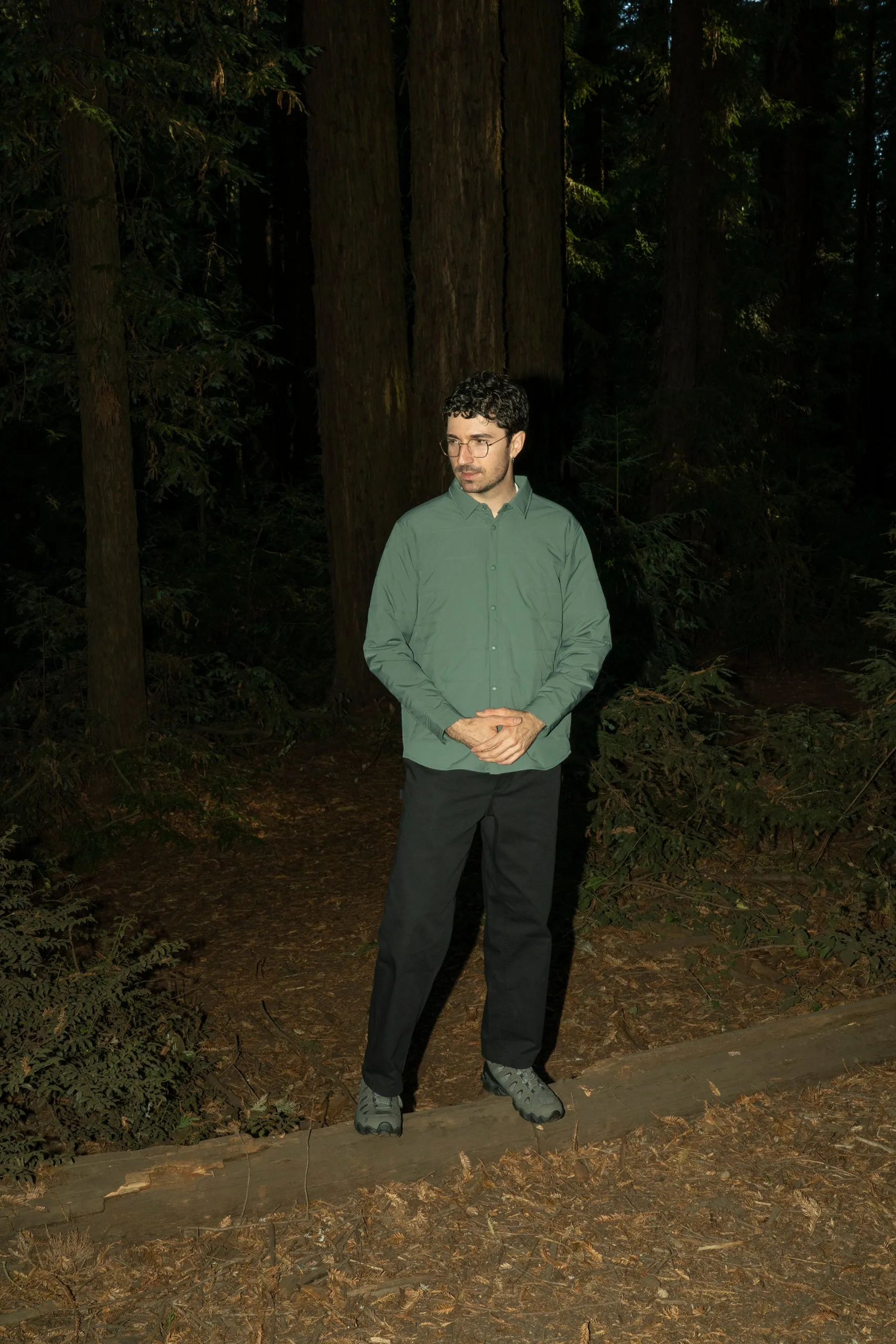 SNOW PEAK - FLEXIBLE INSULATED SHIRT IN FOLIAGE